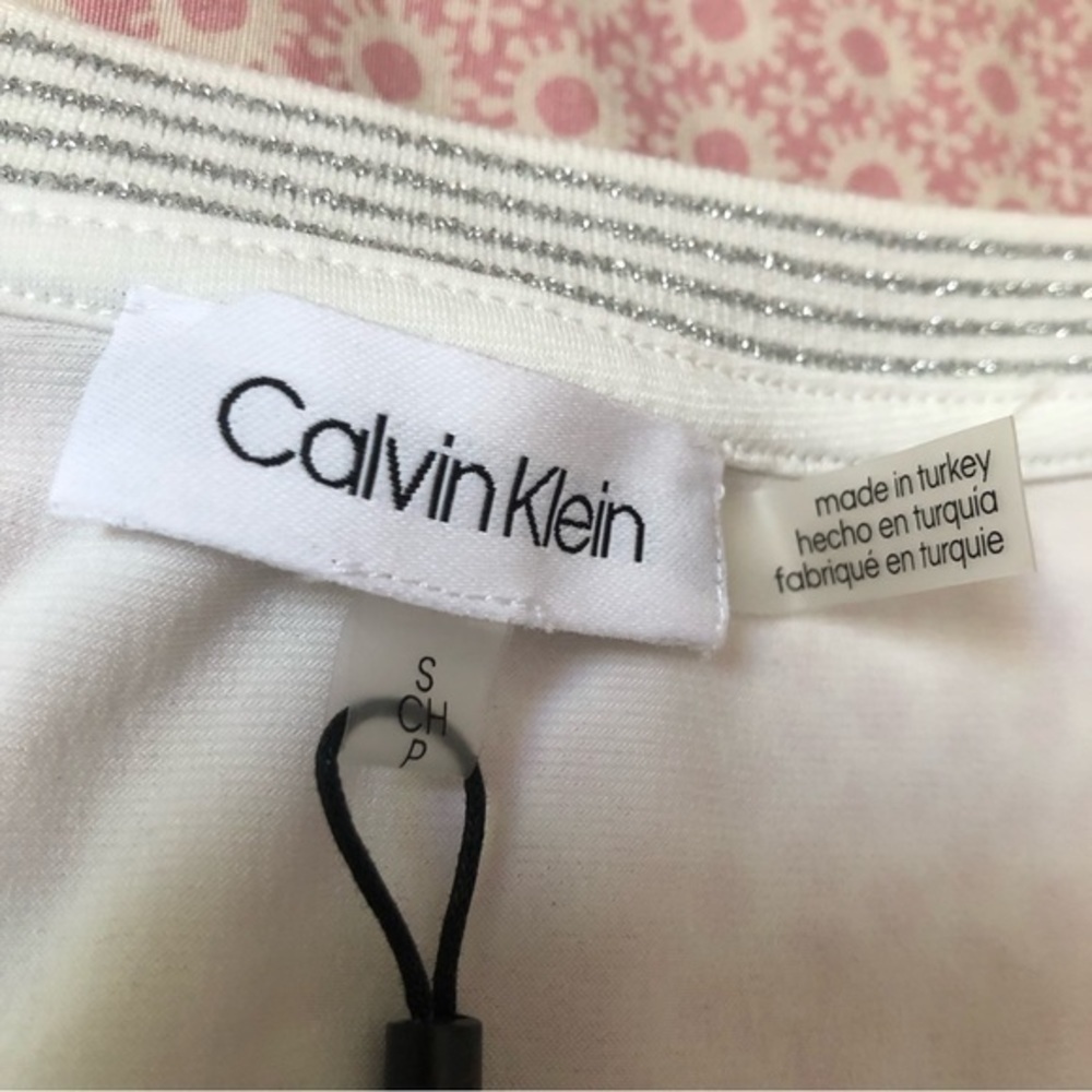 Calvin Klein V Neck Blouse - Picture 4 of 9